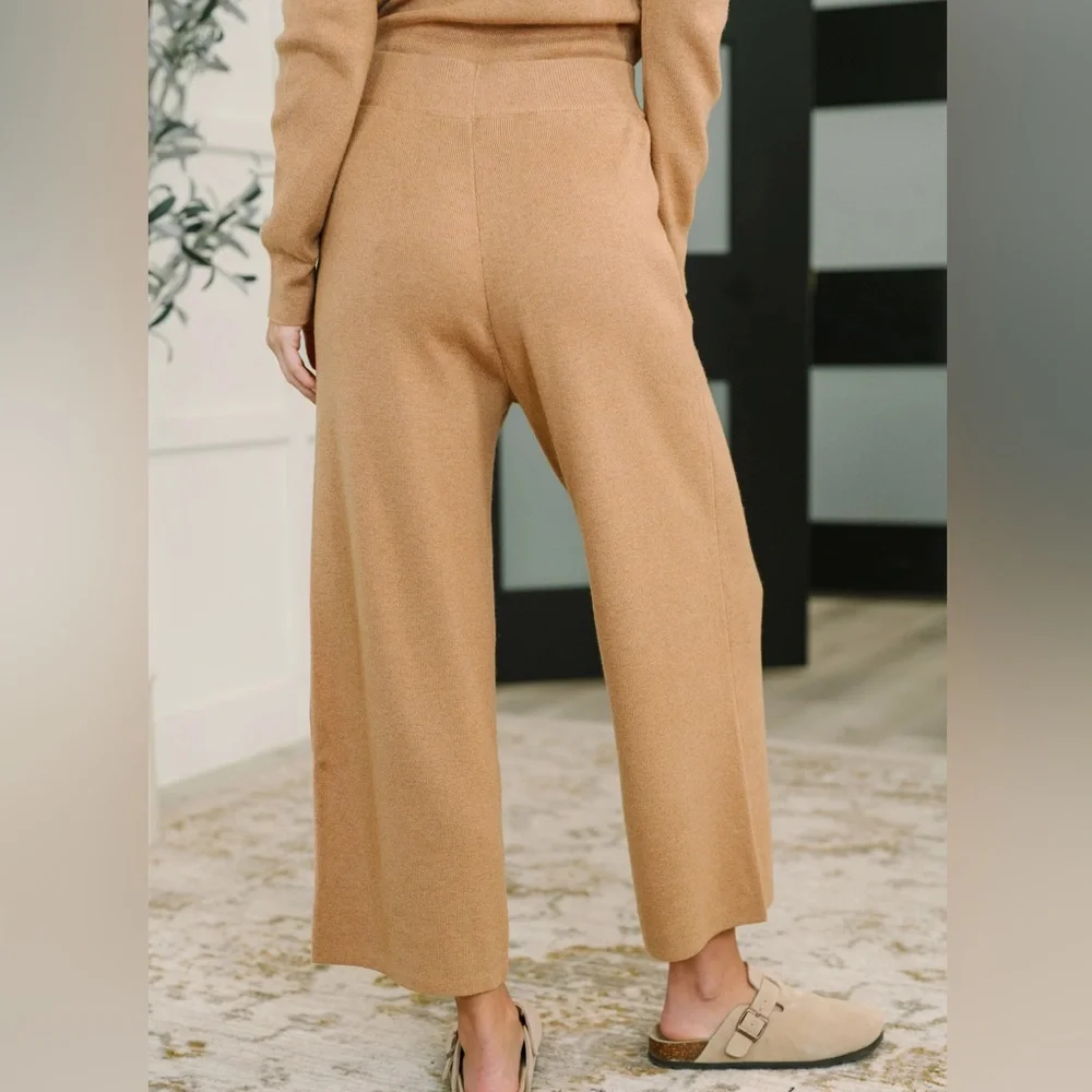 NWT Honeymark Culottes Wool/Cashmere Blend Pants - Picture 4 of 8
